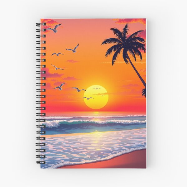 Item preview, Tropical Sunset Design designed and sold by InkwiseIA.