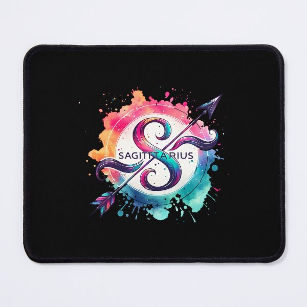Item preview, Sagittarius Zodiac Art – Adventurous Watercolor Design for T-Shirts, Mugs & Stickers designed and sold by artedigital99.