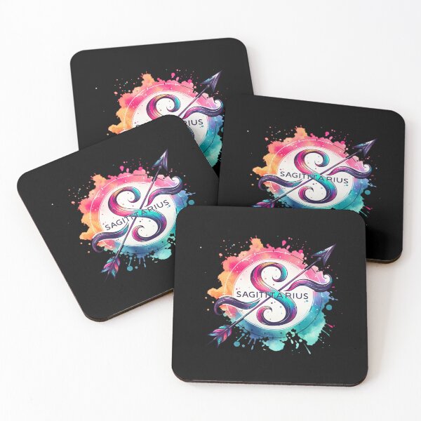 Item preview, Sagittarius Zodiac Art – Adventurous Watercolor Design for T-Shirts, Mugs & Stickers designed and sold by artedigital99.
