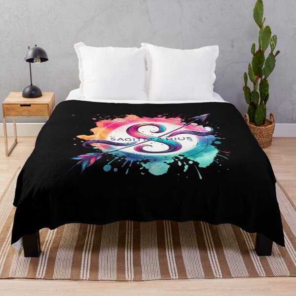 Item preview, Sagittarius Zodiac Art – Adventurous Watercolor Design for T-Shirts, Mugs & Stickers designed and sold by artedigital99.