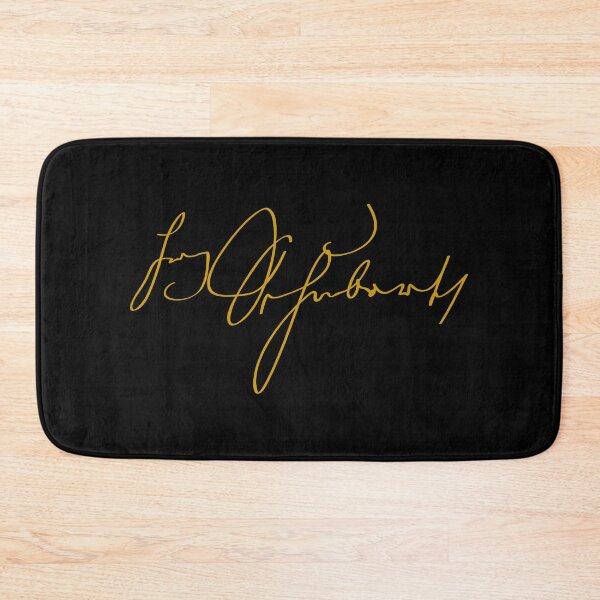 Item preview, Franz Peter Schubert - Signature - Old Gold  designed and sold by GrandArtists.