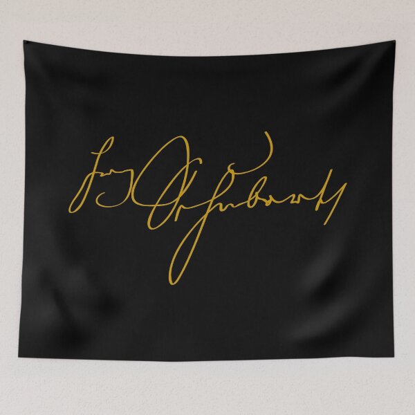 Item preview, Franz Peter Schubert - Signature - Old Gold  designed and sold by GrandArtists.