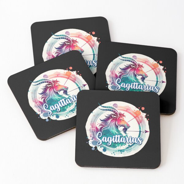 Item preview, Copy of Sagittarius Zodiac Art – Adventurous Watercolor Design for T-Shirts, Mugs & Stickers designed and sold by artedigital99.