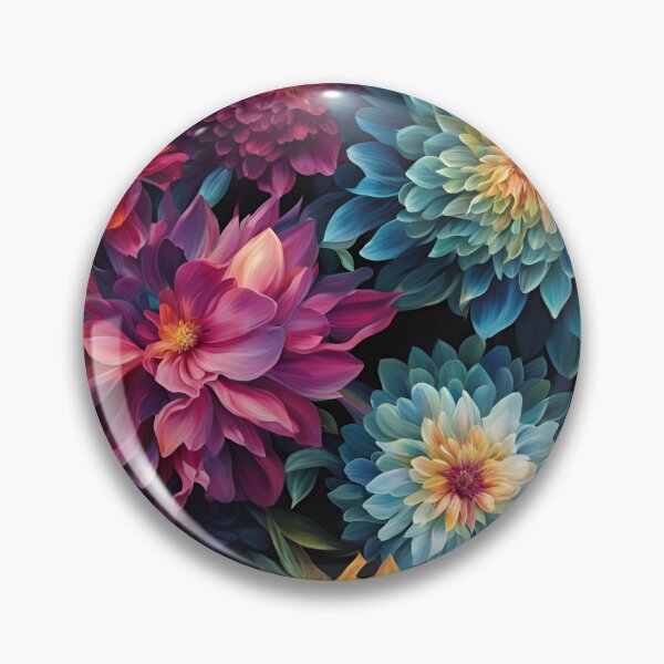 Item preview, A Burst of Colorful Wildflowers - Artistic Graphical Floral Design designed and sold by signshirtz.