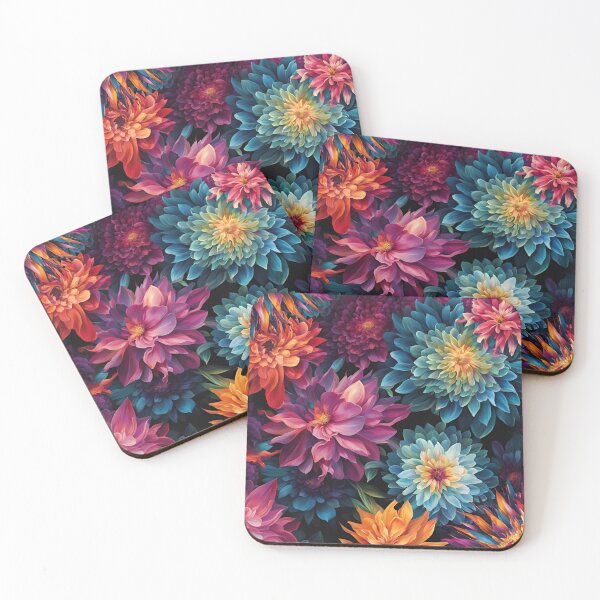 Item preview, A Burst of Colorful Wildflowers - Artistic Graphical Floral Design designed and sold by signshirtz.