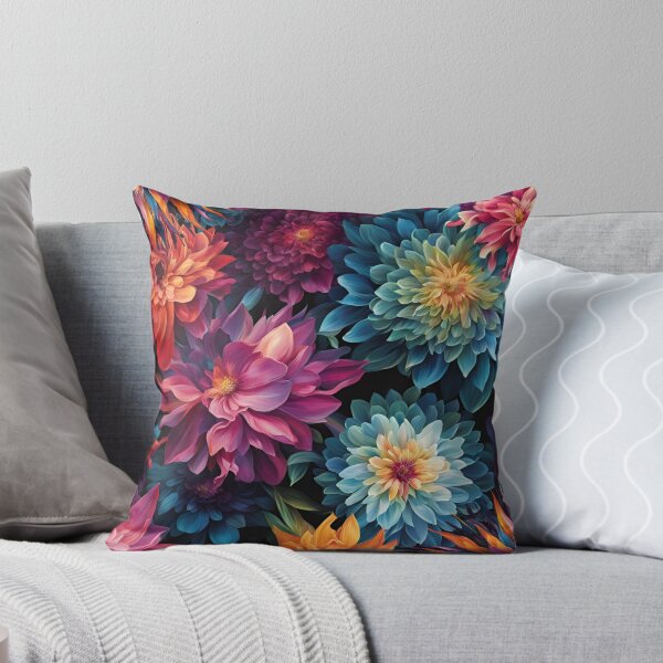Item preview, A Burst of Colorful Wildflowers - Artistic Graphical Floral Design designed and sold by signshirtz.