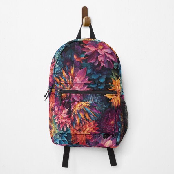 Item preview, A Burst of Colorful Wildflowers - Artistic Graphical Floral Design designed and sold by signshirtz.