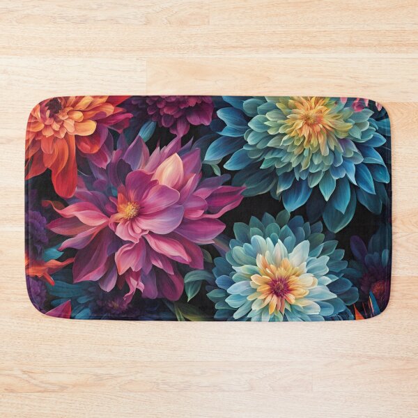 Item preview, A Burst of Colorful Wildflowers - Artistic Graphical Floral Design designed and sold by signshirtz.