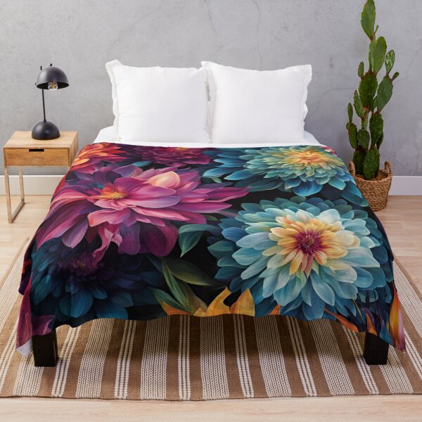 Item preview, A Burst of Colorful Wildflowers - Artistic Graphical Floral Design designed and sold by signshirtz.