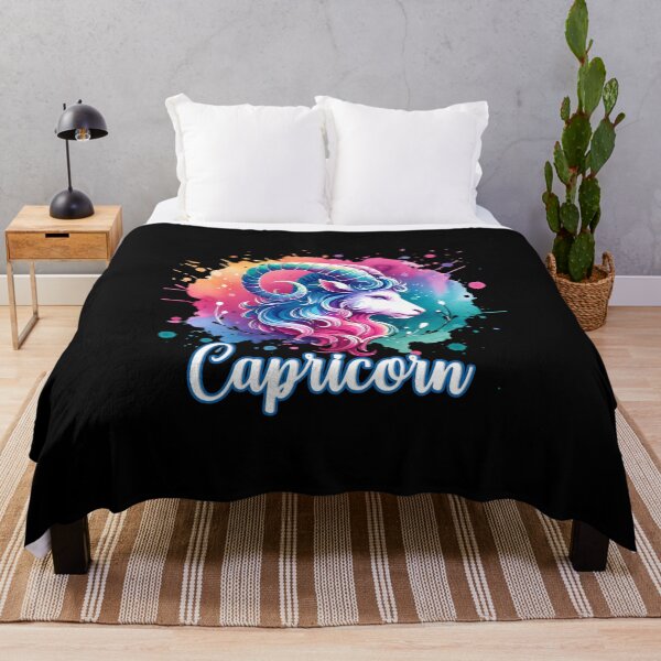 Item preview, Capricorn Zodiac Art – Elegant Watercolor Design for T-Shirts, Mugs & Stickers designed and sold by artedigital99.