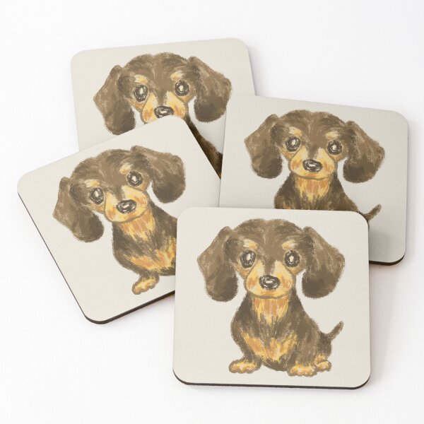 Item preview, Sitting dachshund designed and sold by Toru Sanogawa.