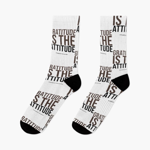 Item preview, Gratitude is the Attitude - Minimalist Brown and Black Text  designed and sold by IManifestArt.