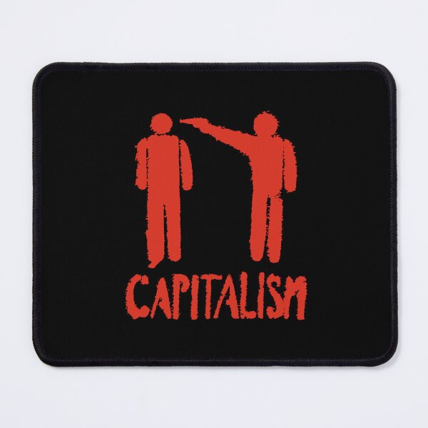 Item preview, Capitalism - Red and Black designed and sold by WokeBespoke.