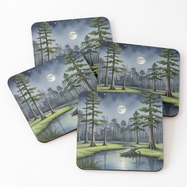 Item preview, Louisiana Bayou in the Moonlight designed and sold by BougieSouthern.