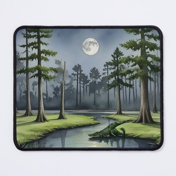 Item preview, Louisiana Bayou in the Moonlight designed and sold by BougieSouthern.