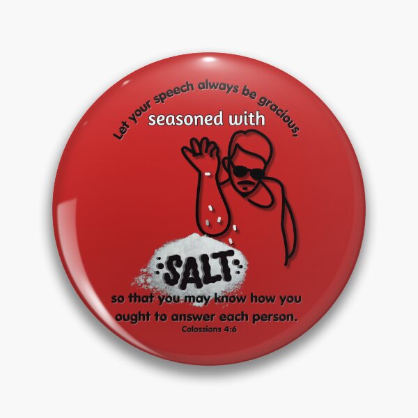 Item preview, Seasoned with Salt designed and sold by NachoTypicalTs.