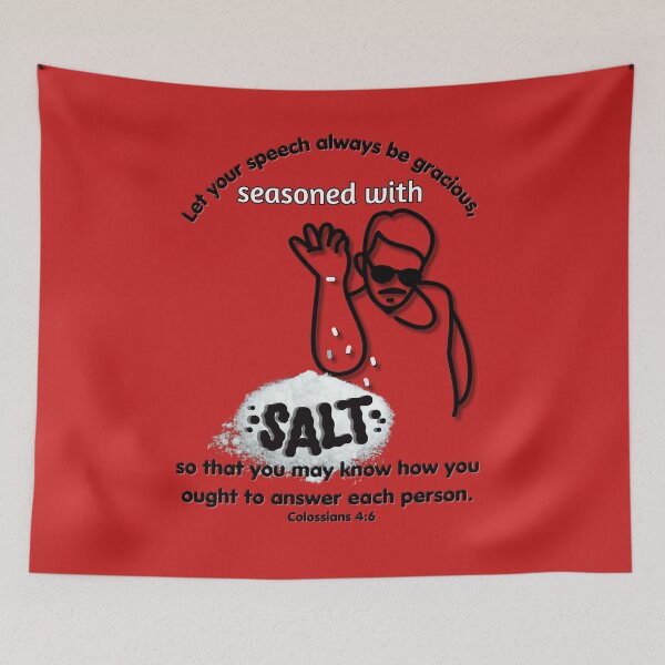 Item preview, Seasoned with Salt designed and sold by NachoTypicalTs.