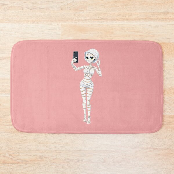 Item preview, Cute Mummy Taking Selfie - Fun Halloween Cartoon designed and sold by creativaimages.