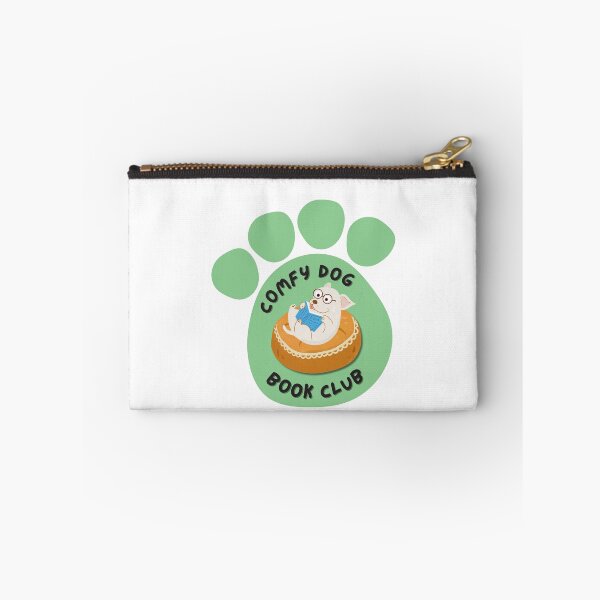 Item preview, Comfy Dog Book Club designed and sold by weedaisy.