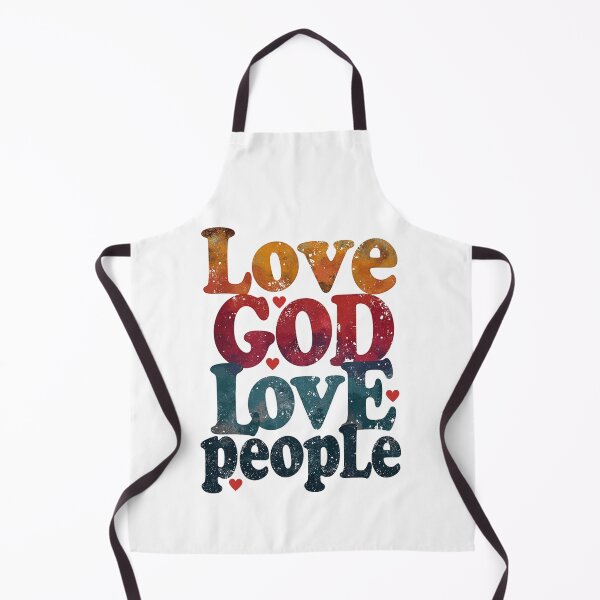 Item preview, Love God Love People, Heart Art designed and sold by Faithloveshop.
