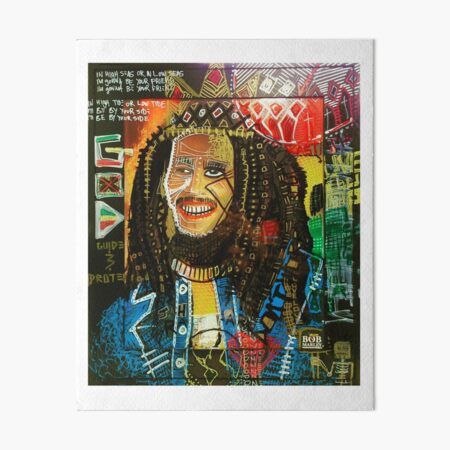 Bobsquiat Art Board Print