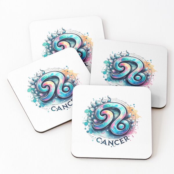 Item preview, Cancer Zodiac Art – Nurturing Watercolor Design for T-Shirts, Mugs & Stickers designed and sold by artedigital99.