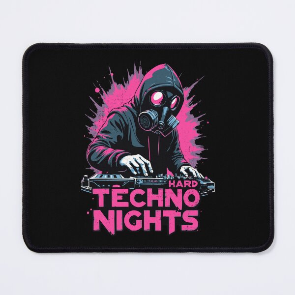 Item preview, Hard Techno Nights - Underground Techno Music DJ designed and sold by Urban-Alien.