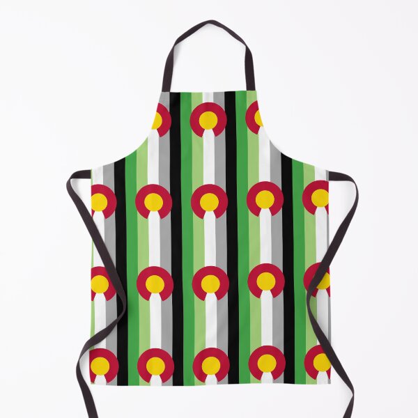 Item preview, Colorado Aromantic Flag Vertical designed and sold by WokeBespoke.