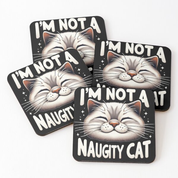 Aperçu de l'œuvre I'm Not a Naughty Cat: A Tale of Playful Whiskers créée et vendue par Creations44.