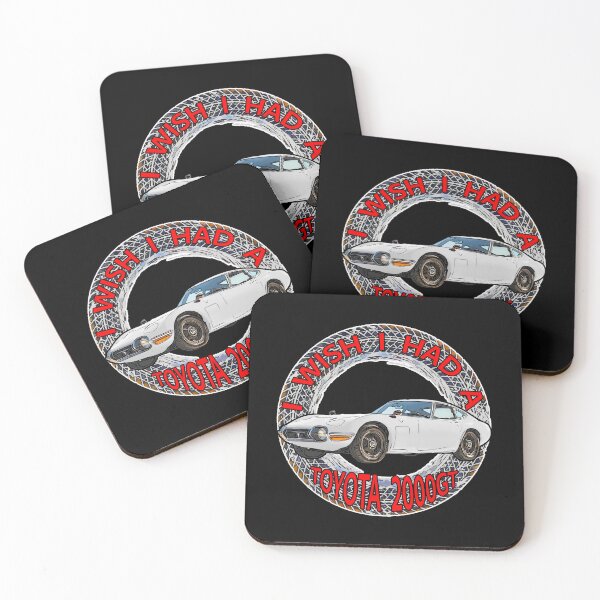 Item preview, Vintage White Toyota 2000GT - Classic Japanese Sports Car Art designed and sold by Michael van der Hoorn.