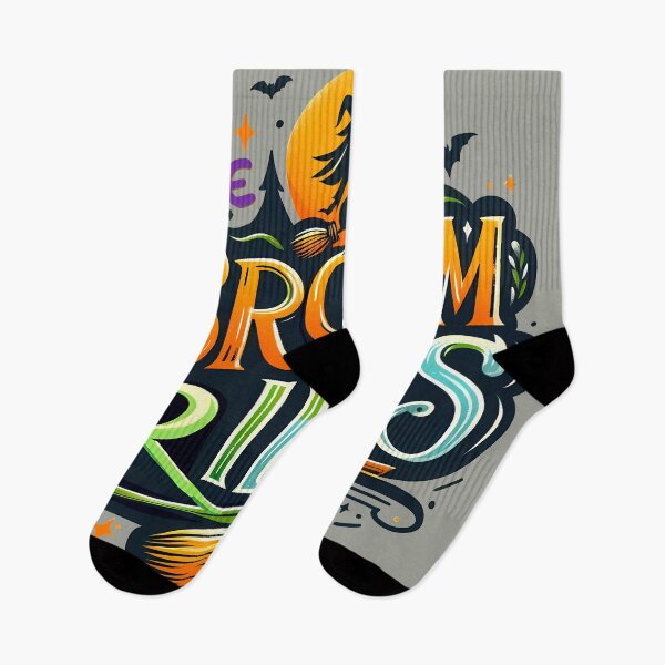Item preview, Free Broom Rides, typography designed and sold by maxmaj.
