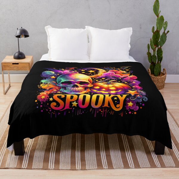 Item preview, Spooky Halloween Ghost & Pumpkin Watercolor – Fun Witchy Art for T-Shirts, Mugs, Stickers & More designed and sold by artedigital99.