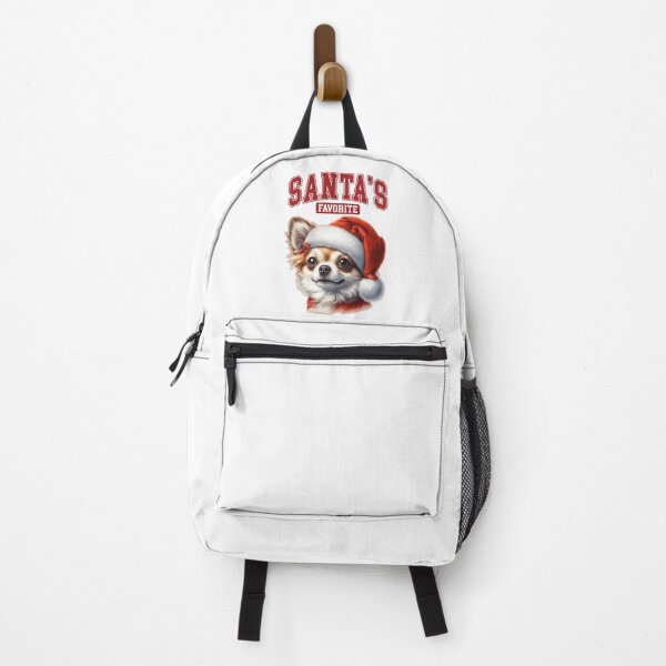 Item preview, Santa's Favorite Chihuahua in Christmas Hat designed and sold by M1234s.