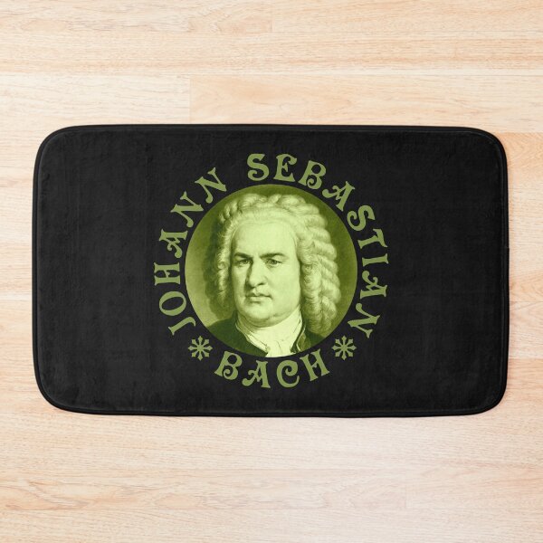 Item preview, Johann Sebastian Bach - 01 - Vintage Design - Green - RB designed and sold by GrandArtists.