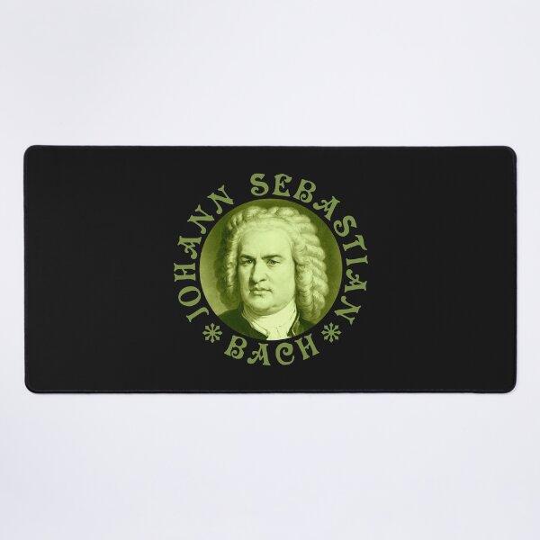 Item preview, Johann Sebastian Bach - 01 - Vintage Design - Green - RB designed and sold by GrandArtists.