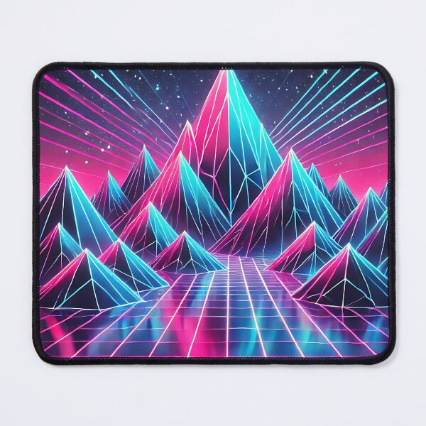 Item preview, Neon Peaks: A Cosmic Journey designed and sold by Jesus Hell Carballo.