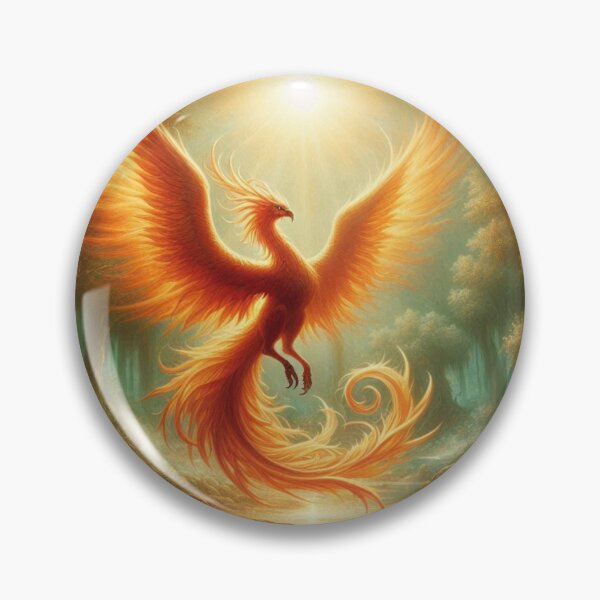 Item preview, Phoenix In A Grove designed and sold by PamsAIArt.