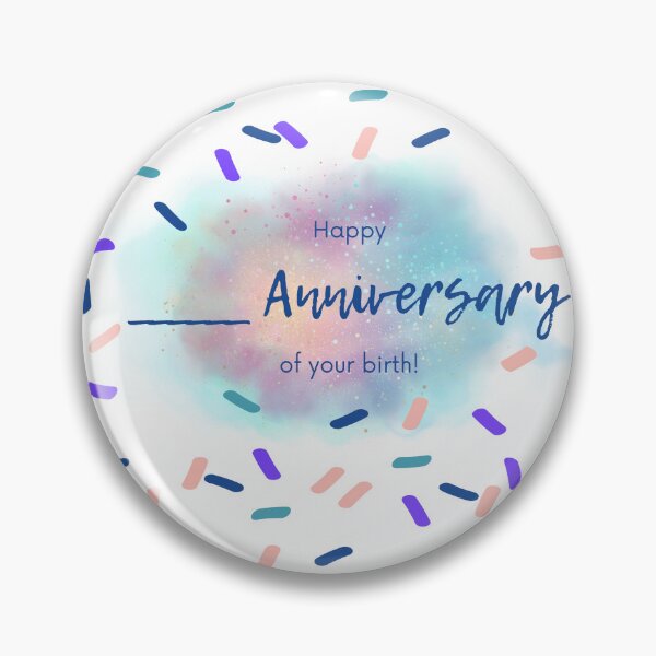 Item preview, Happy _____ Anniversary of your birth! Happy birthday meme designed and sold by Acorn-Studio.
