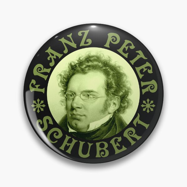Item preview, Franz Peter Schubert - Vintage Design - Green - RB designed and sold by GrandArtists.