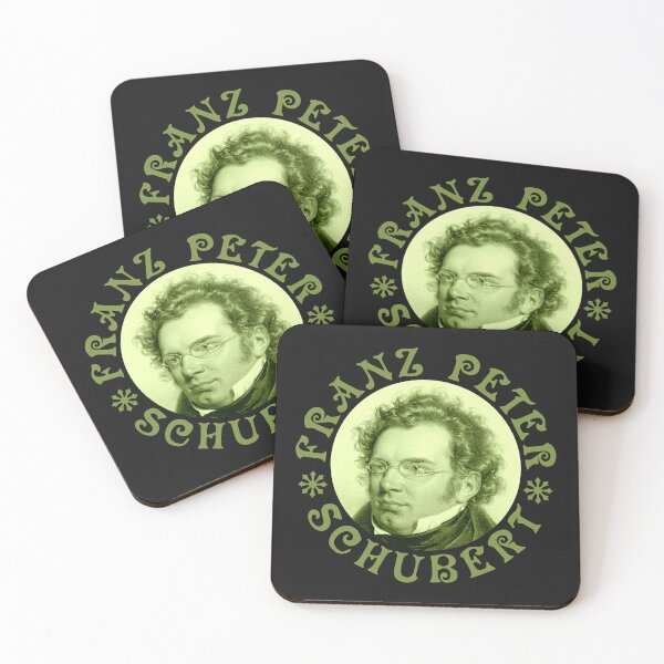 Artikelvorschau, Franz Peter Schubert - Vintage Design - Grün - RB entworfen und verkauft von GrandArtists.