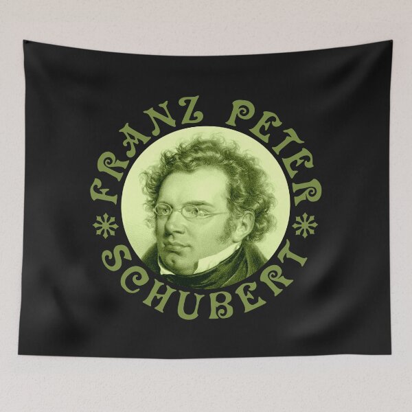 Item preview, Franz Peter Schubert - Vintage Design - Green - RB designed and sold by GrandArtists.