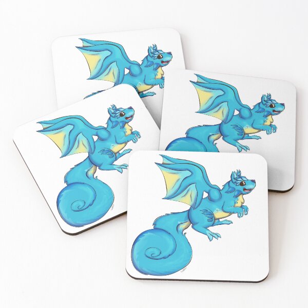Item preview, Squirrel-Dragon in Blue designed and sold by Camix-GirARTS.