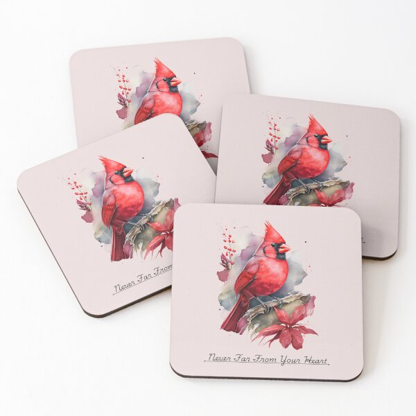 Item preview, Never far away Red Bird designed and sold by ReeReeDesigns.