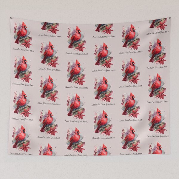 Item preview, Never far away Red Bird designed and sold by ReeReeDesigns.