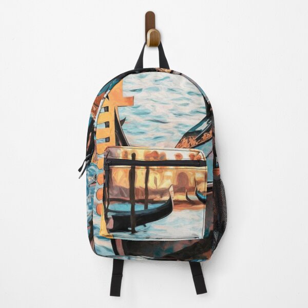 Item preview, Gondola in Venice Canal Spiral Notebook | Romantic Italian Cityscape Art Journal designed and sold by New Art.