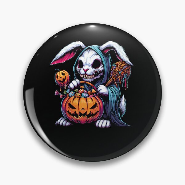 Item preview, Rabbit Scary Halloween Ghost Spooky Pumpkin Candy designed and sold by Artistoos.