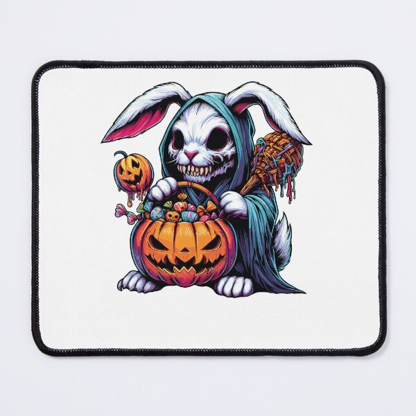 Item preview, Rabbit Scary Halloween Ghost Spooky Pumpkin Candy designed and sold by Artistoos.