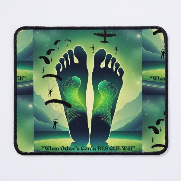 Item preview, Air Force Rescue "Green Feet" designed and sold by RQS-Loadmaster.