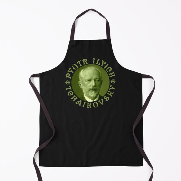 Item preview, Pyotr Ilych Tchaikovsky - Vintage Design - Green - RB designed and sold by GrandArtists.