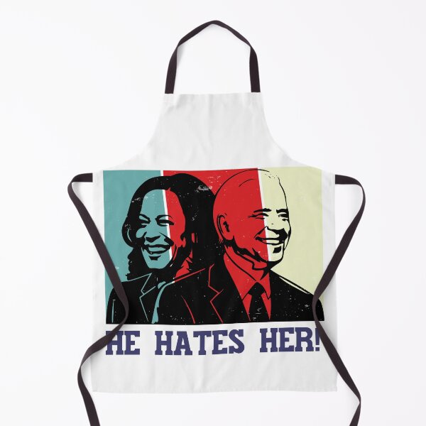 Item preview, He Hates Her! Biden on Harris 2024 Presidential Debate designed and sold by HROC.